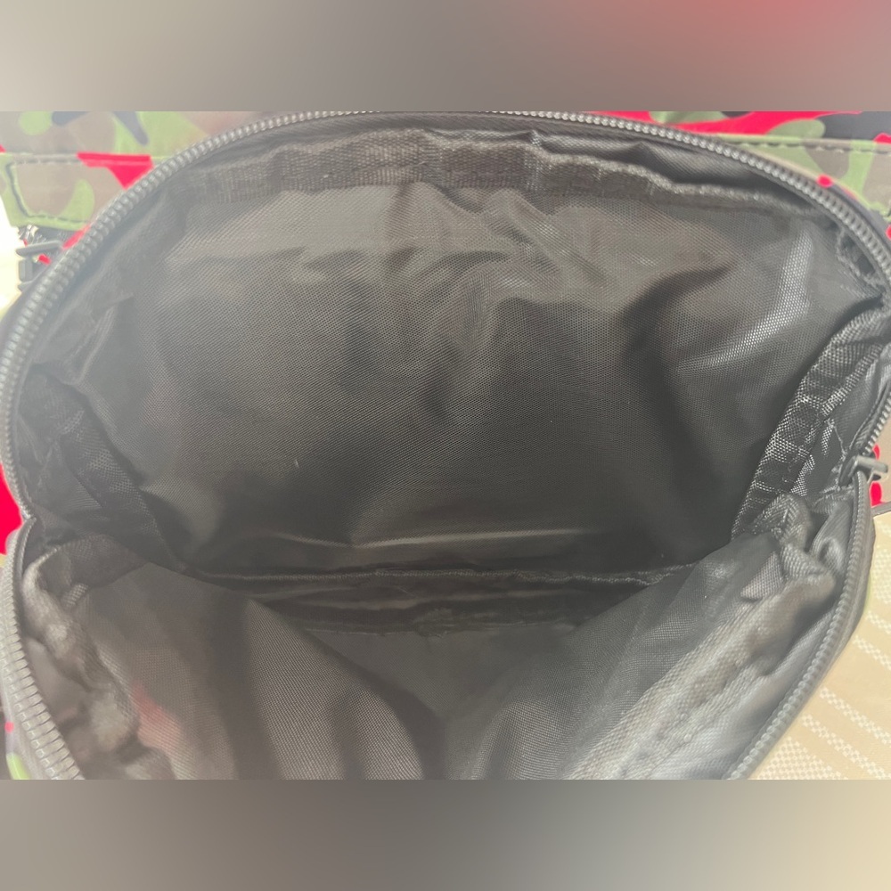 Badgley Mischka Pink Camo Nylon Backpack - Picture 3 of 10